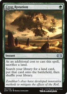 MTG 輪作 Crop Rotation シルバースクロールFOIL シルバースクロール