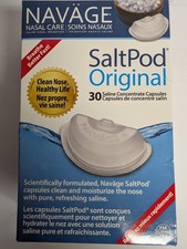 NEW Navage SaltPod Original 30 Saline Concentrate Capsules Nasal Care -Exp 01/28