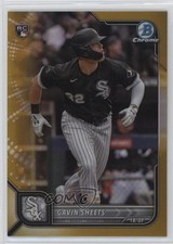 2022 Bowman Chrome Gold Refractor 31/50 Gavin Sheets #50 y6z