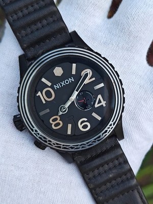 Nixon x Star Wars 51-30 Leather Swiss Men's Watch - Kylo Ren (black) 51mm