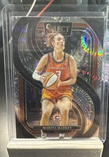 2025 Panini Select WNBA - Premier Level Marina Mabrey #137 Jazz Prizm