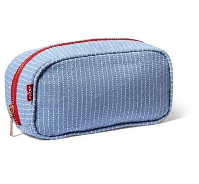 Small Striped Accessory Bag Light Blue - Levi's x Target - Zip Pouch X 2
