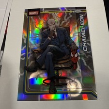 Chameleon 2026 Topps Chrome Marvel Storm’s Lightning Refractor Card No. 106