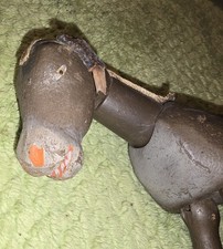 Antique Schoenhut Humpty Dumpty Wooden Circus Clown, Doll, Toy, 1920'S,