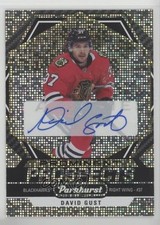 2023-24 Upper Deck Parkhurst Prominent Prospects Gold David Gust #PP-DG Auto 2fn