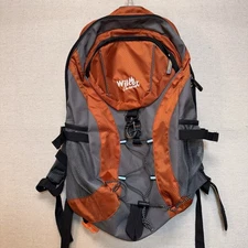 Daypack Hiking Backpack Wilcor Outdoors Orange 19”