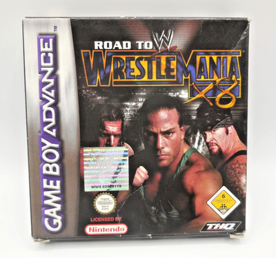 WWE Road to WrestleMania X8 (Nintendo Game Boy Advance), komplett, OVP