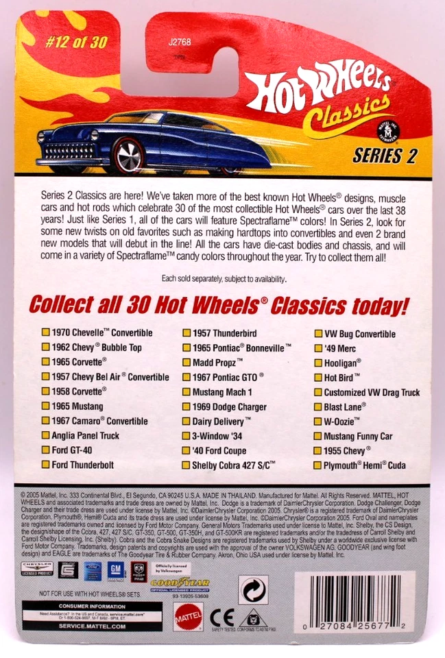 Pontiac Bonneville SF amarillo WL7spk's Hot Wheels Classics serie 2 #12 1965 Foto 4 de 4