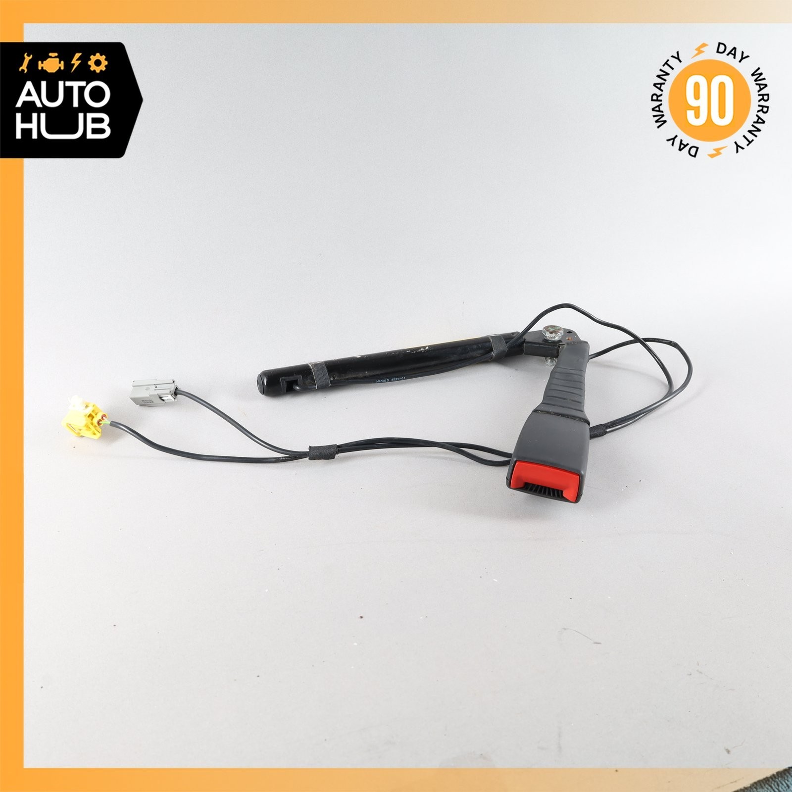 13-18 Aston Martin DB9 Vanquish Front Left Seat Belt Buckle DD33610E55AA OEM