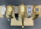Seiko & Citizen Womens Vtg Quartz Mechanical Watches Lot of 6, Silver Gold Tone
