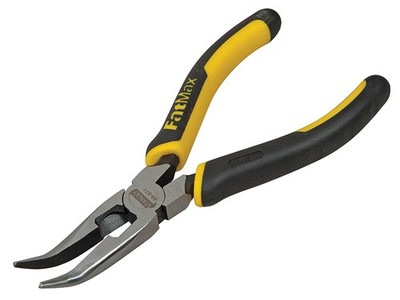 STANLEY FatMax Bent Snipe Nose Pliers 160mm (6.1/4in) STA089871