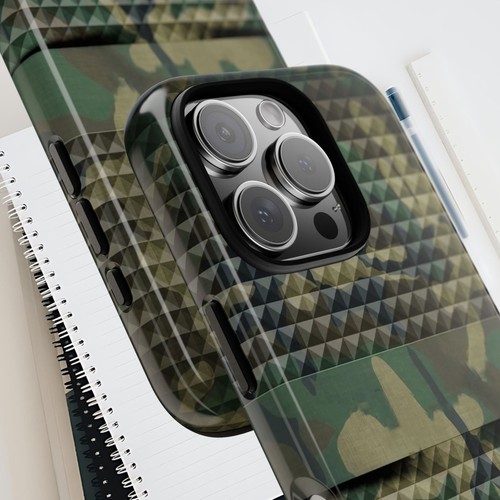 Tough Cases For iPhone, Samsung Galaxy, Google Pixel, 3D Military Green Camo - Picture 19 of 219