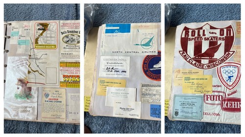 Bobby Fenns Personal Scrapbook Loads of Olympics, Speed Skating, Peter Mueller, - 第 10/20 張圖片