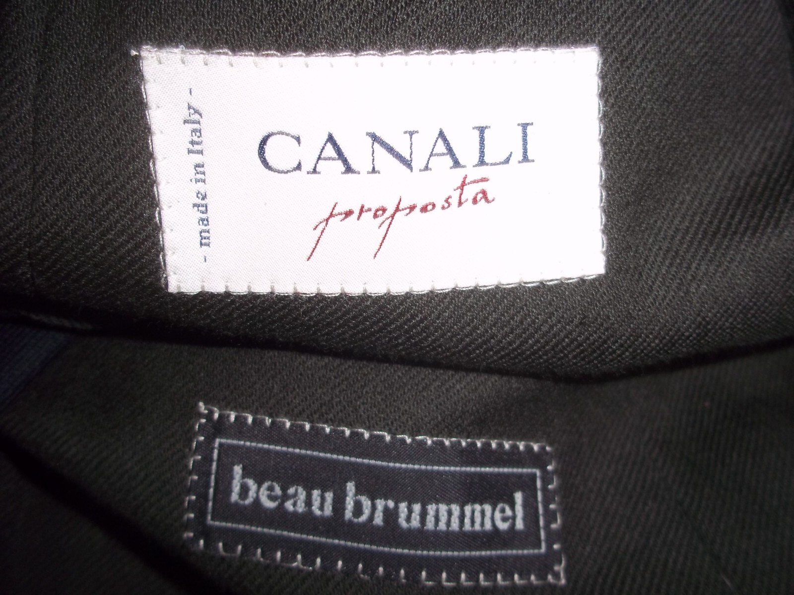 Canali olive green 3button patch pockets double f… - image 8