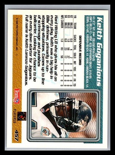 1995 Topps Football # 321 - 468 - Pick Your Card! - Picture 274 of 296