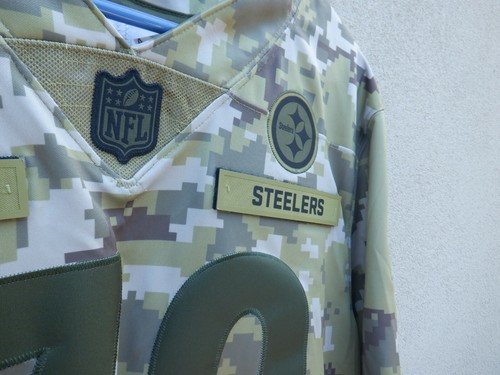 Nike Herren Alejandro Villanueva Salute To Service Pittsburgh Steelers Trikot - M - Bild 4 von 11