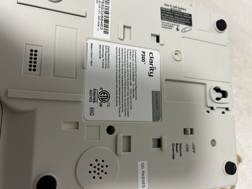Clarity P300 Wzmocniony telefon ze zdjęciem Idealne połączenie Duża tarcza Wizualny pierścień - Zdjęcie 4 z 4