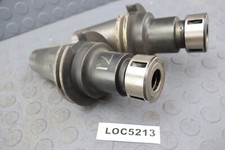 KENNAMETAL CAT50 TG75 COLLET CHUCK CV50TG075450 LOT OF 2  LOC5213