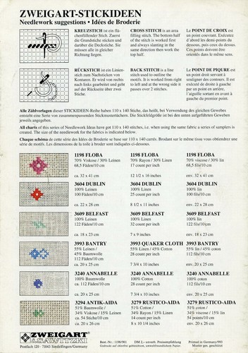 Zweigart - Stickideen - Best.-Nr. 1198/901 - Erntedank - Picture 2 of 2