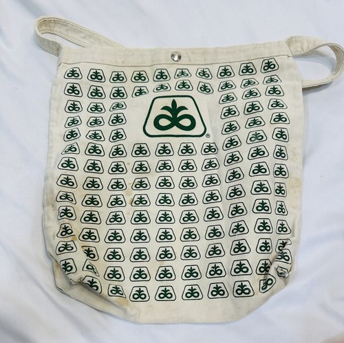 Vintage Pioneer Seed Canvas Bag 16x14” Reusable Grocery Book Bag Farm Ranch - Picture 7 of 10