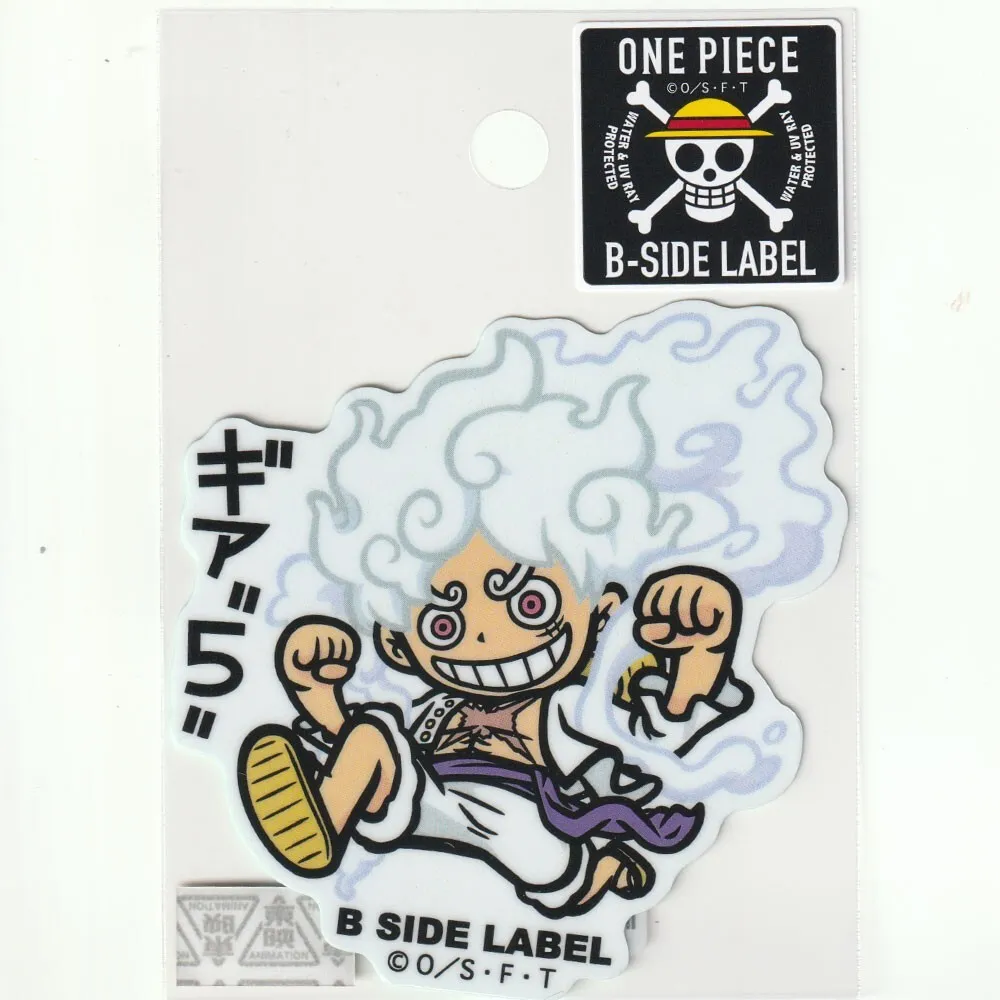 ONE PIECE x B-Side Label Sticker Luffy Gear 5 A Nika Waterproof