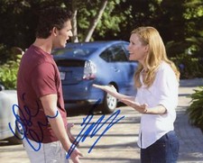 Eric Bana & Leslie Mann "Funny People" AUTOGRAPHS Signed 8x10 Photo ACOA