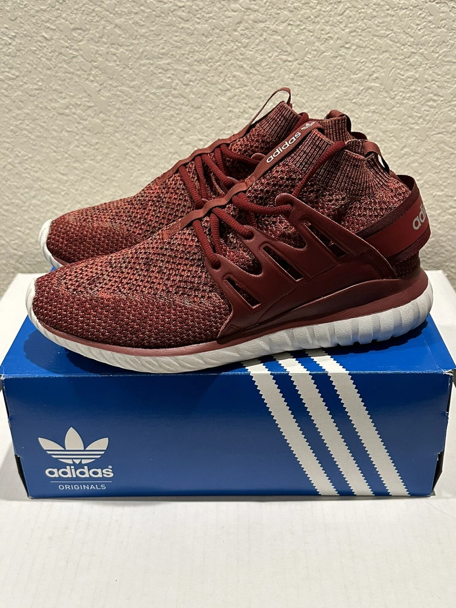 Dag hovedsagelig Studiet Adidas Tubular Nova Primeknit “Mystery Red” BB8406, Men's Size 11 | eBay