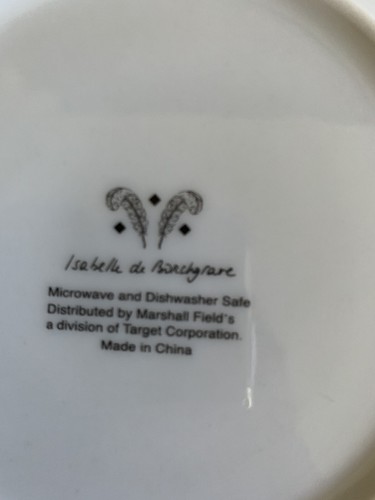 Set of 4 Isabella de Borchgrave Canape Plates 6” - Picture 7 of 7