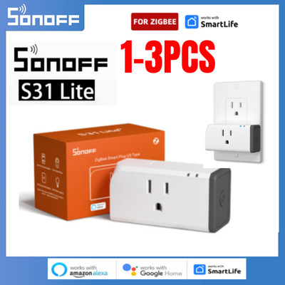 SONOFF S31 Lite ZigBee Smart Plug Switch US Socket Power Remote Control WIFI APP