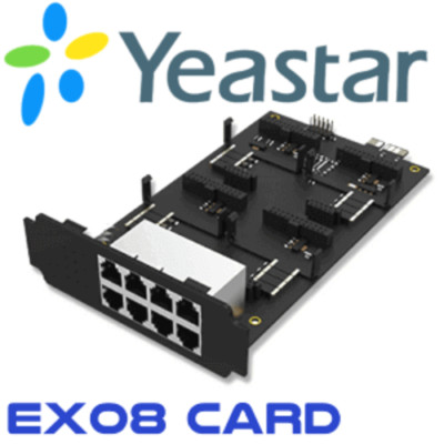 Yeastar EX08 Expansion Card / Modules for S100 / S300.