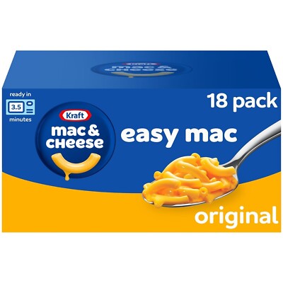 Kraft Original Flavor Microwavable Dinner Macaroni and Cheese 7.25oz