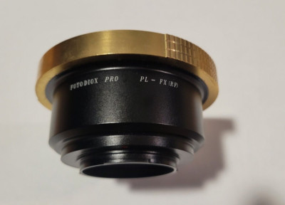  Duty Free Fotodiox Pro Adapter Arri PL (Positive Lock) to Fuji X Camera FX(RF)