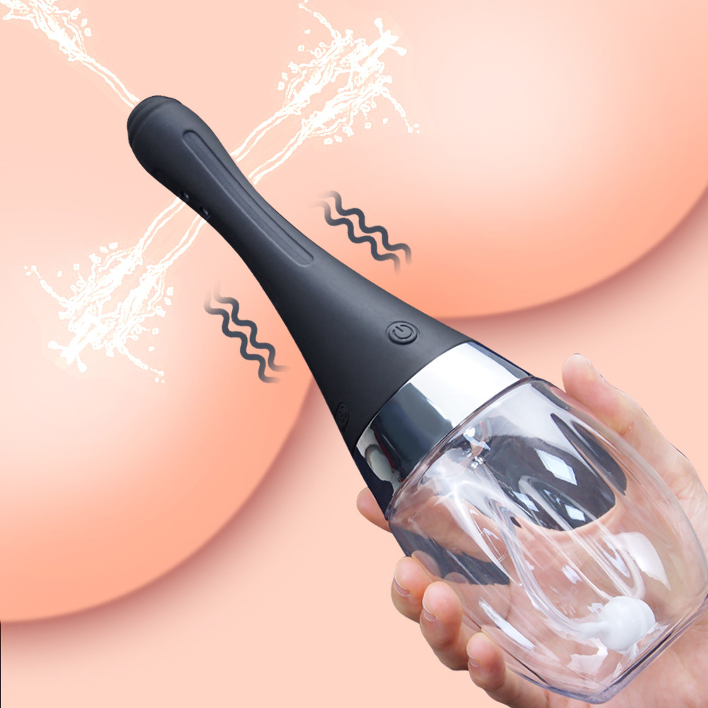 Automatic Enema Bulb Anal Vaginal Cleaner Tool Silicone Douche Cleaner Enema  Kit | eBay