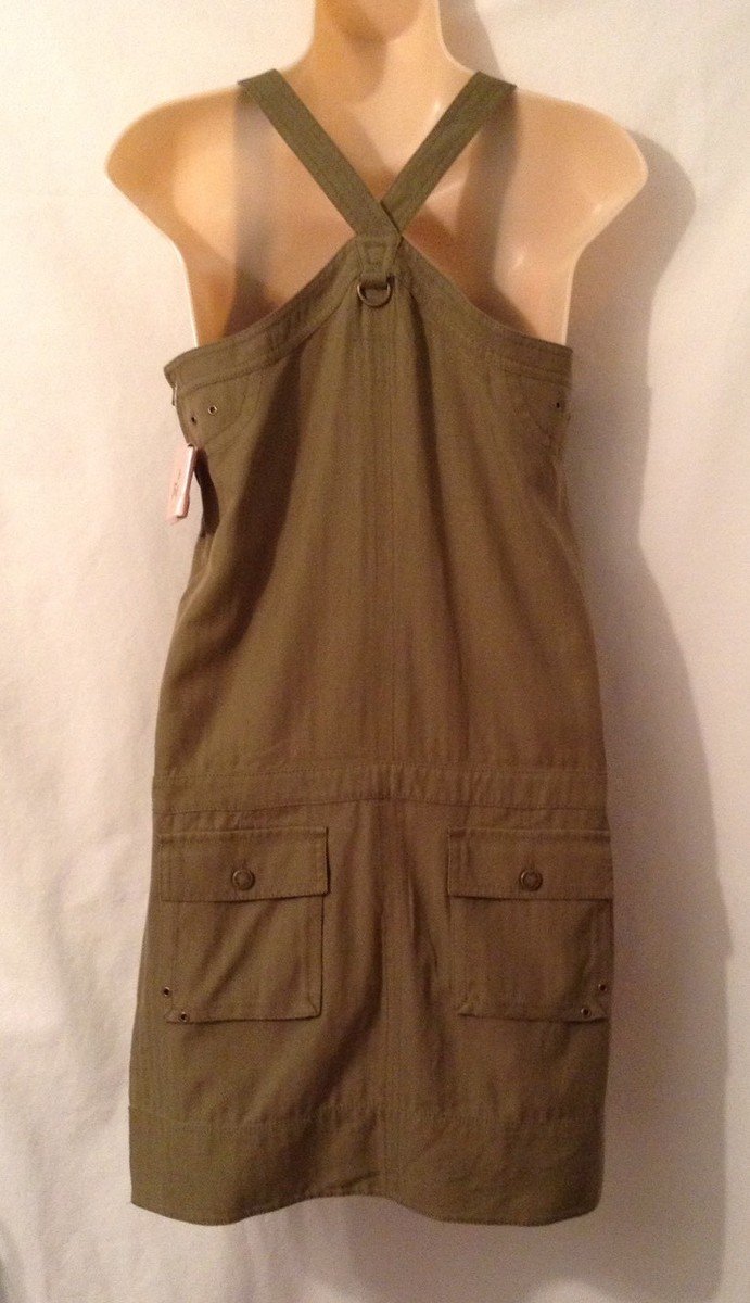Juicy Couture Olive Green Dress Size P XS New NWT | eBay
