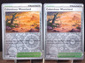 2X Calamitous Wasteland 175/193 Paldea Evolved Reverse Holo Pokemon Cards