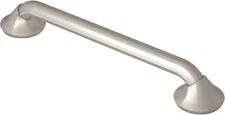 Moen YG2812BN Bathroom Safety 12" Transitional Grab Bar in Brushed Nickel