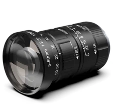 Industrial Camera Manual Focusing Zoom Lens C-Mount w/ IR Filter