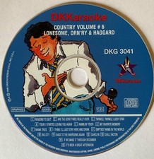 DK KARAOKE MILLENNIUM - APPLAUSE SERIES 3041 - COUNTRY - MERLE HAGGARD - RARE