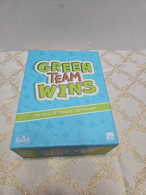 Green Team Wins The Game of Thinking Like A Winner by Goliath New Factory Sealed