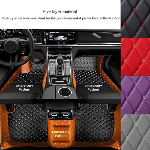 For Buick Enclave Car Floor Mats All Weather Liners Luxury Waterproof Custom Rug - Picture 20 of 23