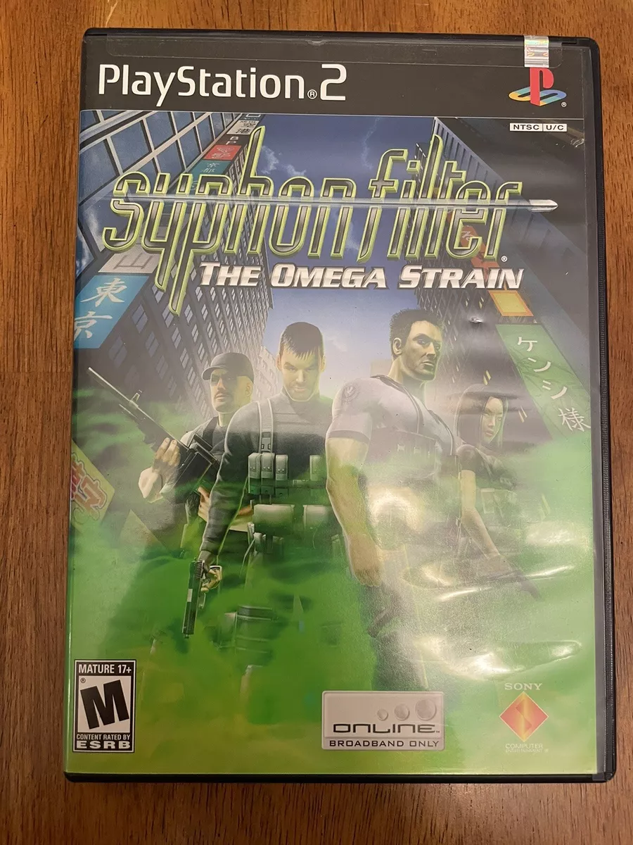 Syphon Filter Omega Strain Sony Playstation 2 Game