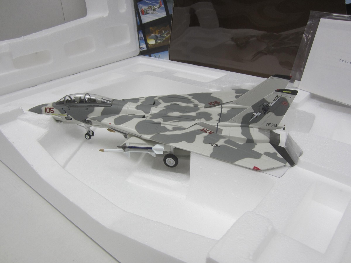 Franklin Mint Armour 1/48 B11B239 F-14 Tomcat US Navy Bedevillers