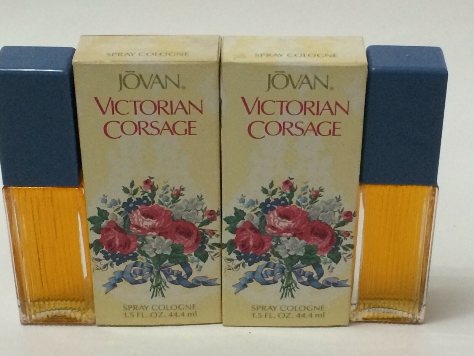 Jovan Victorian Corsage Perfume Women 1.5 oz / 44.4 ml Cologne Spray- Lot of 2