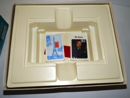 Clue II 2 Murder in Disguise VCR Mystery Board Game 1987 VHS Never Used - Picture 6 of 10