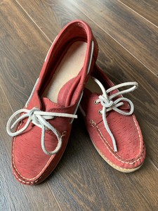 frye boat shoes womens