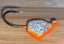 10  Blackfish MAG SWEEPER TOG Jigs ORANGE CRACKED  3/8oz - 3oz SHEEPSHEAD