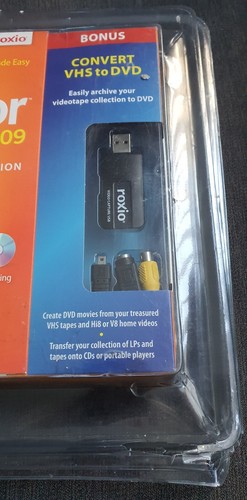 Brand New Roxio Creator 2009 Special Edition Convert VHS to DVD Sealed - Picture 8 of 9