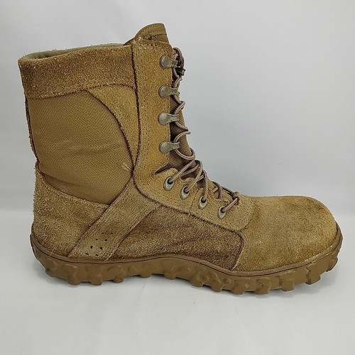 Rocky Sv2 Composite Toe Tactical Combat Boots Coyote Tan Leather RKC089 12.5 M - Picture 5 of 8