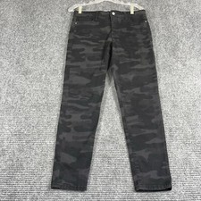 Social Standard by Sanctuary pants women's 8 ankle skinny black camo jeans