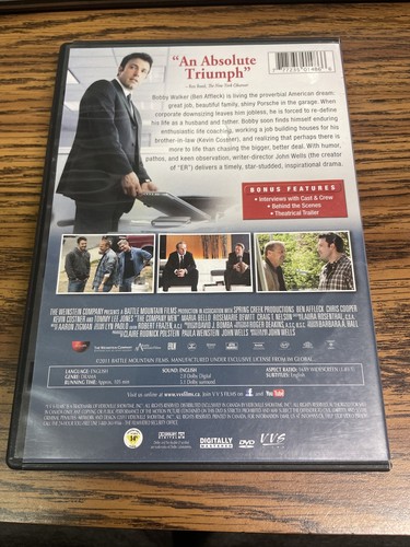 The Company Men (DVD, 2011, Canadian) - Bild 2 von 2
